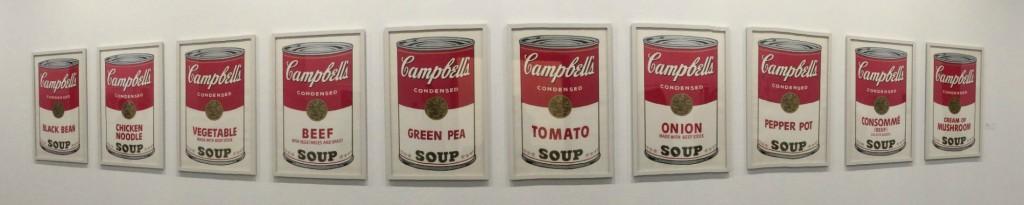 Andy Warhol Soup Paintings in Springfield, Missouri